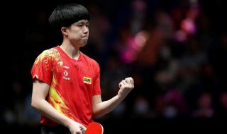 王楚钦对阵张本智和